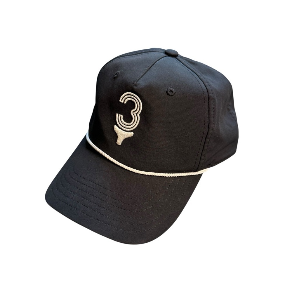 Adidas Tee Time 5 Panel Golf Cap Hat Black One Size Fits Most
